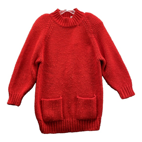 Vintage Donagan Wool Blend Sweater Women´s Large Red...
